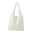 thumbnail image 2 of Bolso Tote para Mujer, Bolso de Compras con Asa Cómoda, Bolso de Lona Bordado de Gran Capacidad, Adecuado para La Escuela, Viajes Y Compras de Ocio., 2 of 9