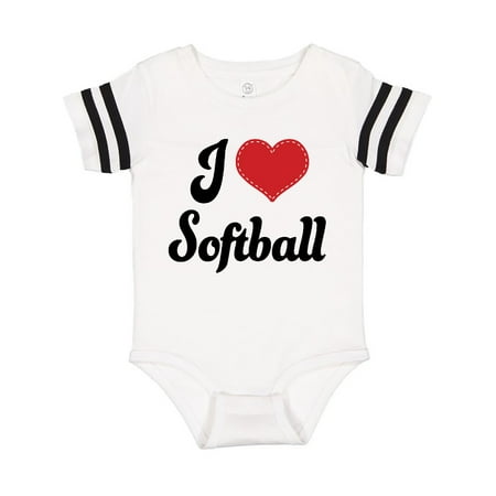 

Inktastic Softball Sports Gift for Girls Gift Baby Girl Bodysuit