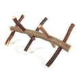 thumbnail image 6 of Birds Perches Cage Stand Toy Hanging Wooden Activity Branches Climbing Stairs Suitable for Small Birds for Budgies,Small Birds,Parakeet,Cockatiel, 6 of 9