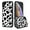 iPhone Xs Max, variant on iPhone 12 Pro Max Tire Case Black White Cow Print Slim Anti-Scratch Shockproof Skid Outline Durable PC Layer TPU Bumper Anti-Dropping Full Body Protection Cover -6.7 Inch