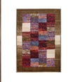 thumbnail image 2 of Superior Lockwood Indoor Non-Slip Washable Area Rug, 2' x 3', Brown-Burgundy, 2 of 8