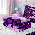thumbnail image 5 of Manfei Animal Axolotl Zipper Full Size Comforter Sets with Fitted Sheet and 2 Pillowcases,Watercolor Salamander Zipper Bedding Set,Colorful Stars Reversible,4-Piece, 5 of 7