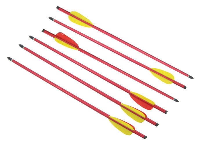 12PK 20" aluminum crossbow arrows 6/1000 straightness crossbow bolts archery 