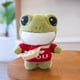 thumbnail image 5 of Muñeco de rana de peluche, muñeco de animé, suéter suave, juguetes cruzados, regalos para niños, 5 of 5
