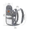 thumbnail image 2 of SJXHJH 4 In 1 Baby Baby To Toddler Front And Back Carry Baby Wraps Lightweight & Soft Fabric Toddler (6 44lbs) Roller Skate Helper Girls Skate Pads Kids Bike Gear Kids Pads for, 2 of 3