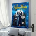 thumbnail image 3 of La Familia Addams Cuadro decorativo colgante - Arte de pared - Póster enmarcado - Decoración de pared - Regalos para familia, amigos y aficionados 40*60 cm, 3 of 6