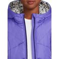 thumbnail image 5 of Weather Tamer Girls Long Sleeve Hooded Winter Puffer Coat, Sizes 4-16, 5 of 6