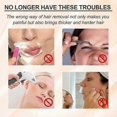 thumbnail image 3 of Facial Depilatory Cream, Coconut Facial Hair Removal Cream for Upper Lip and Chin for Women, Painless Lip Hair Remover Cream, Gentle Depilatory Cream, 3 of 5