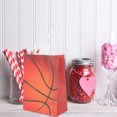 thumbnail image 4 of Kraft Paper Basketball Goody Bags Multi Colored For Party Celebrations 12Pcs 11.8x5.9in, 4 of 8