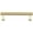 Polished Brass, variant on Alno A310-4-PC Manhattan 4" Cabinet Pull Polished Chrome