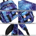 thumbnail image 5 of Xeede Blue Backpack, Cute Backpack, Aesthetic Backpack, Laptop Bookbag, Fashion Casual Travel Daypack, Large Capacity Bookbags, Water Resistant Backpacks, Sturdy Backpack, 5 of 6