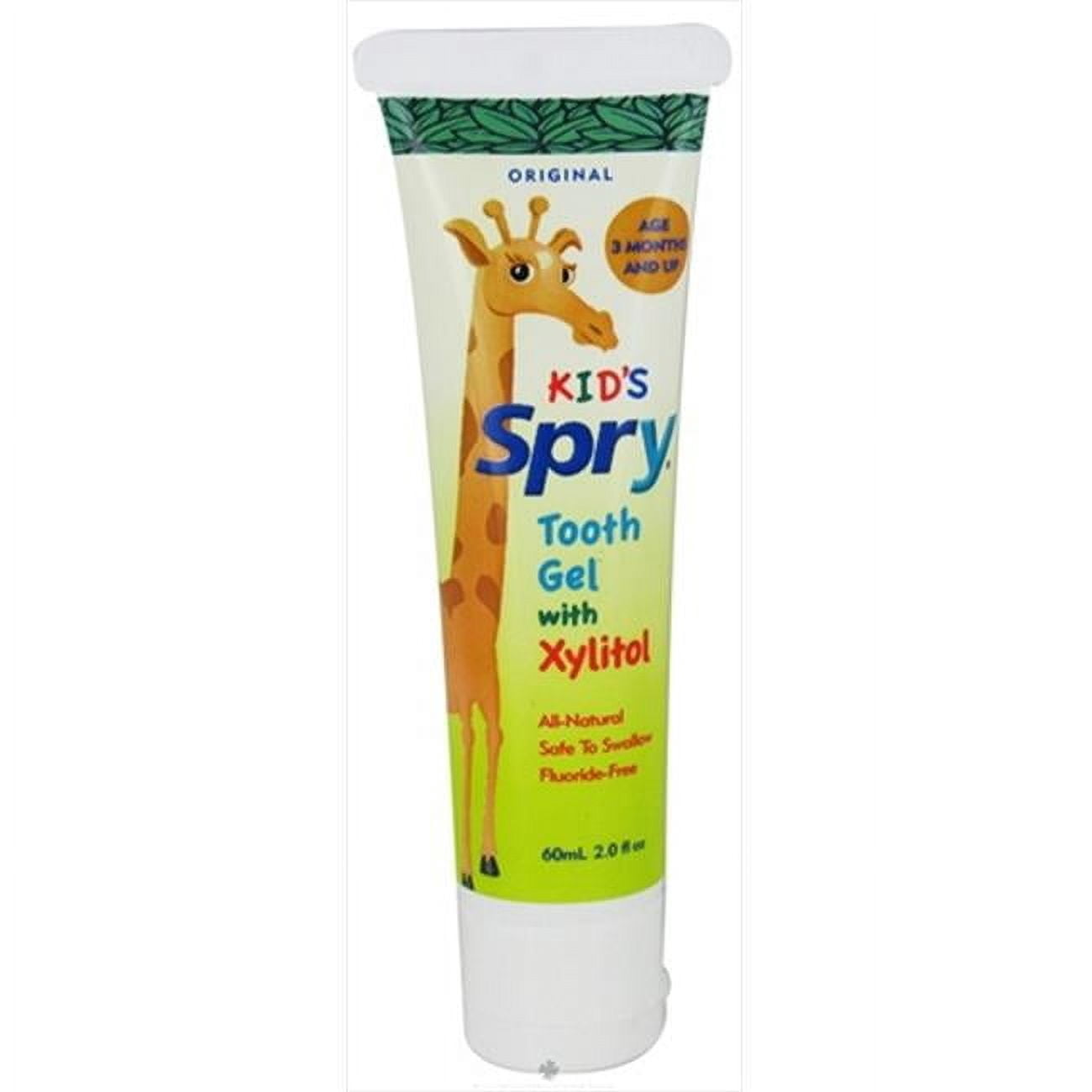 Xlear Kid's Spry Tooth Gel with Xylitol 2 fl oz Gel(Pack of 4)