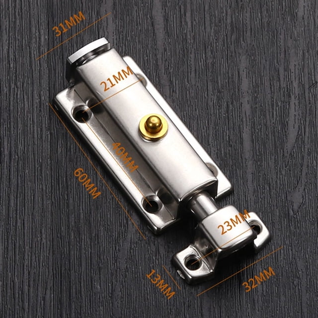 Serrure de serrure de Porte en Acier Inoxydable à Verrou Auto-Élastique