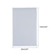 thumbnail image 2 of Cortina de puerta opaca Uxcell, 25"W x 40"L cortina de puerta de ventana francesa 1 panel, blanco dorado, 2 of 7