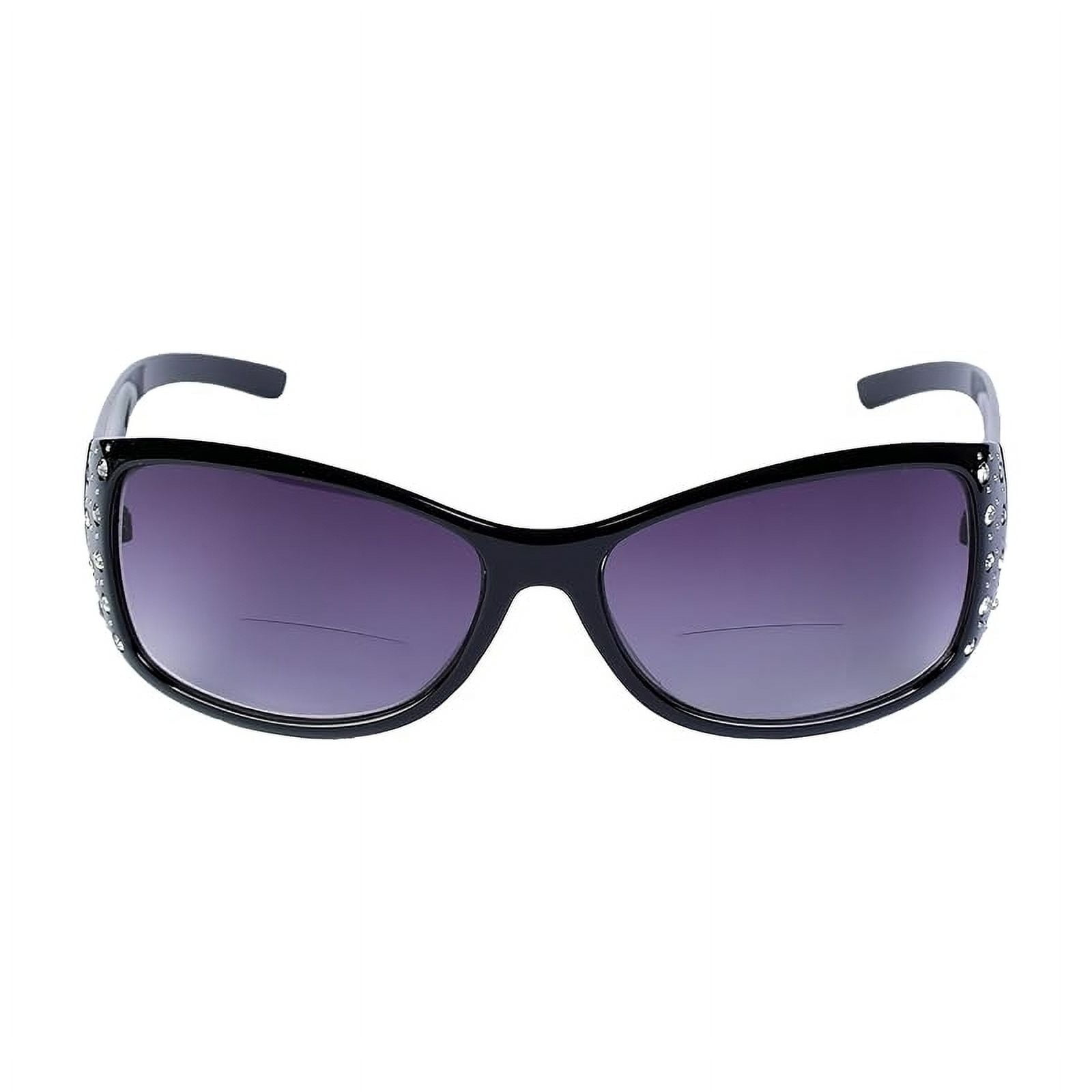 "The Socialites" 3 Pair of Our Most Popular Fashion Bifocal Reader Sunglasses for Women - Glacier Pink - 3.00