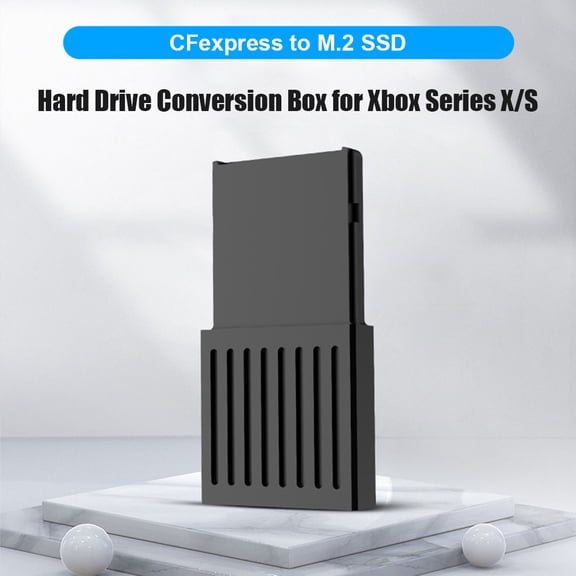 Aousin For Xbox Series X/S External Host Hard Drive Conversion Box m.2 Expansion Card Box 32G Bandwidth One Card Dual Purpose