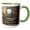 Green/White, variant on 3drose, Turkey, Anatolia, Aydin, Stairway into the Ruins of Miletus., 11oz Mug