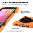 thumbnail image 2 of Galaxy Tab A 8.0 Case 2019, SM-T290/T295 Case, [Hand Strap] 360 Degree Rotating Kickstand Full-Body Impact Resistant Cover for Samsung Galaxy Tab A 8.0 Inch 2019 (SM-T290 /SM-T295),Orange, 2 of 8
