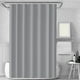 thumbnail image 4 of Cortina de ducha impermeable y antimoho para baño, sin perforaciones, sin transparencias, de nailon, para decoración del hogar y de la habitación., 4 of 8