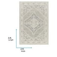 thumbnail image 6 of Livabliss Wool Rugs for Living Room, 2x3 Addyson Traditional Light Sage Area Rug, Bedroom Dining Room Home Decor Handmade Carpet (2' x 3'), 6 of 6