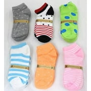 WOMEN'S MULTI-COLORED SOCKS - 10 CT