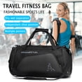 thumbnail image 4 of Bolsa De Ejercicios Ehuebsd Bolsa Deportiva Impermeable Gran Capacidad Negro, 4 of 7