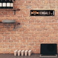 thumbnail image 3 of Rico Industries Ncaa Idaho State Bengals Home D?Cor Letrero De Metal Para La Calle (4 X 15 Pulgadas)  Ideal Para El Hogar, Oficina, Dormitorio Y Cueva Del Hombre  Hecho, 3 of 5