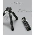 thumbnail image 3 of Leofoto  Folding Aluminum Mini Tripod w/ Bag, Black, 3 of 8