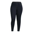 thumbnail image 4 of JMS Just My Size by Hanes Women's Plus Size Pull-On Stretch Jeggings, Sizes 0X-4X, Regular and Petite, 4 of 5