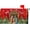 Christmas Pattern, variant on Merry Christmas Mailbox Covers Happy New Year Mailbox Cover Magnetic Red Winter Holiday Welcome Mail Box Covers Garden Outdoor Decor Standard Size 21 x 18 Inchs