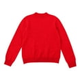 thumbnail image 7 of Knit Sweaters for Women Warm Knitted Mock Turtleneck Tops Fall Winter Long Sleeve Soft Sweater Pullover Red S, 7 of 7
