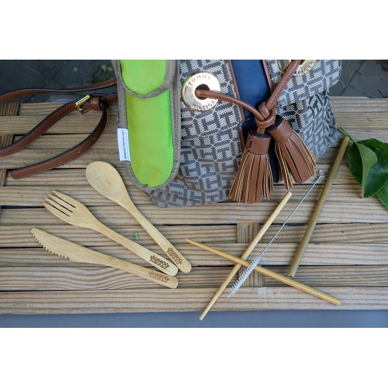 Bamboo Travel Utensil Set