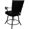 thumbnail image 3 of Outdoor/Indoor Patio Dining Set - Jamey - Black Fabric - Black Frame, 3 of 10