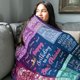 thumbnail image 2 of LHSHID Birthday Gifts for Women Happy Birthday Decorations for Her Throw Blanket Gifts for Women Birthday Unique Birthday Present Gifts for Girls Friendship Female Bday Gift Ideas 50"x60", 2 of 5
