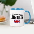 thumbnail image 4 of CafePress - I'd Rather Be In London Mug - 11 oz Ceramic Mug - Novelty Coffee Tea Cup, 4 of 6