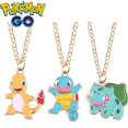 thumbnail image 3 of Collar de Anime Pokémon Pikachu para niños, juguetes colgantes, cadena Kawaii, regalos de cumpleaños, Figrues, Pikachu, Bulbasaur, 3 of 4