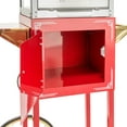 thumbnail image 4 of Olde Midway Vintage-Style Popcorn Machine Popper with Cart and 8 Ounce Kettle, Red, 4 of 7