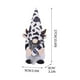 thumbnail image 3 of pstuiky Muñeco de vaca enano sin rostro, decoración de vaca, muñeco de vaca con cuernos de Rodolfo, 3 of 4