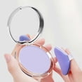 thumbnail image 3 of Lavender Matte Powder,Chillab Lavender Matte Powder Oil Control Silky Blurring Chillab Polvo Compacto with Powder Puff, 3 of 5