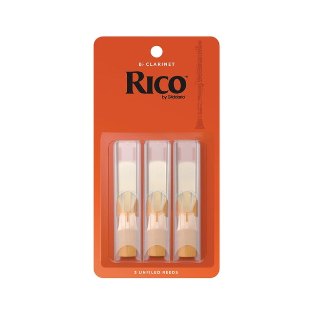 Cañas para clarinete D'Addario Woodwinds Rico RCA0335 3.5 Strength
