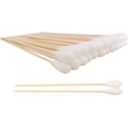 thumbnail image 1 of MesaSe 6 Inch Long Cotton Swabs Large Cotton Buds with Bamboo Handle for Dogs  Specifically Designed for Dogs Professional Big Cotton Swabs，Dogs Ears Large Cotton Swabs 400pcs, 1 of 6