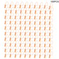 thumbnail image 1 of Oubit Cable Tie,100Pcs Disposable Cable Zip Self Locking Tie Self Locking Label Exceptional Value, 1 of 9
