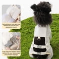 thumbnail image 5 of 4 leg dog raincoat with Boots, Waterproof Full Body Dog Suit with Adjustable Suspender, Outdoor Anti-Dirt Protective Clothing for Small Medium Dogs, Yin-02, 5 of 9