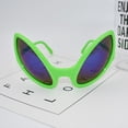 thumbnail image 2 of EeaseMX 2 gafas divertidas con forma de ET, gafas de baile, gafas de sol de maquillaje, accesorio de disfraz de alienígena para espectáculo de disfraces, 2 of 7