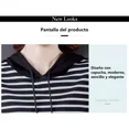 thumbnail image 3 of Camiseta Informal De Manga Larga A Rayas Para Mujer, 3 of 8