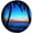blue sunset beach, variant on Fishing Emblem Spare Tire Cover Bone Fish Logo in Blue Colours Lure Hook Ocean White Weatherproof Universal Wheel Protectors Camper Tire Covers for Trailer Rv Travel