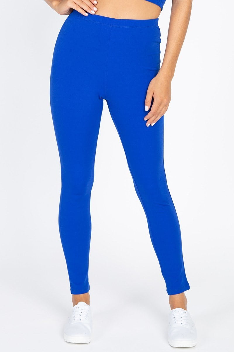 Electric Blue Gym Leggings