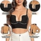 thumbnail image 2 of Sujetador con espalda baja para mujer, sujetador sin espalda con escote en forma de U profundo y levantamiento de alambre, adecuado para todos los estilos, 2 of 4