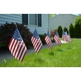 thumbnail image 3 of 12x18in Printed Polycotton Betsy Flags American Stick Flag, 2-pack, 3 of 5