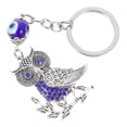 thumbnail image 3 of Azul Ojo OWL Llavero Delicate Bolsa Colgante Ornamento Unique Llavero Decoración, 3 of 3